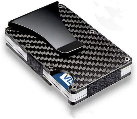 carbon fibre rfid card holder|carbon fiber wallet near me.